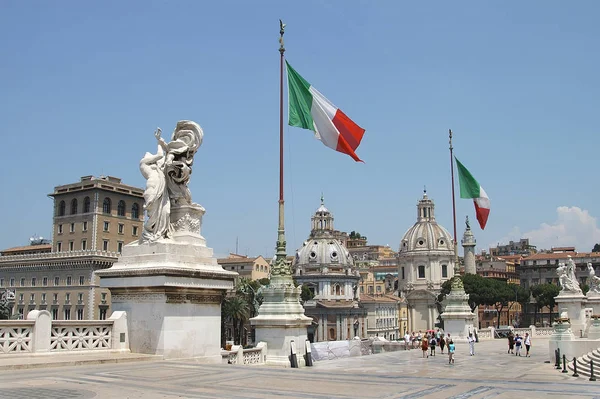 Monumento Nazionale Vittorio Emanuele Től — Stock Fotó