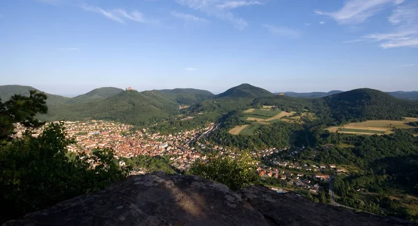 Vista Panorâmica Majestosa Arquitetura Medieval — Fotografia de Stock