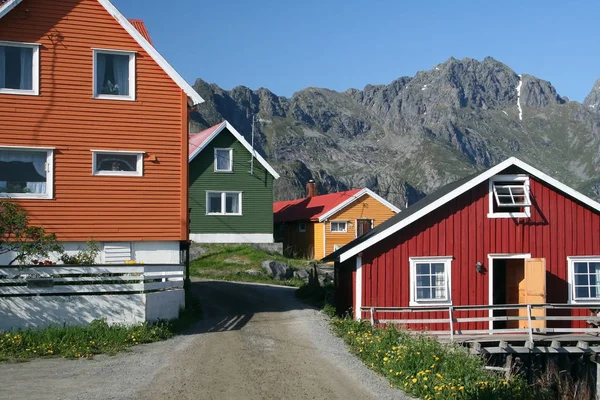 北ノルウェーの色は — ストック写真