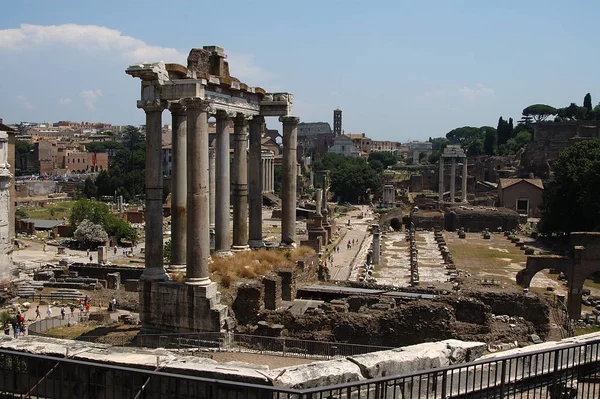 Forum Romanum Rómában — Stock Fotó