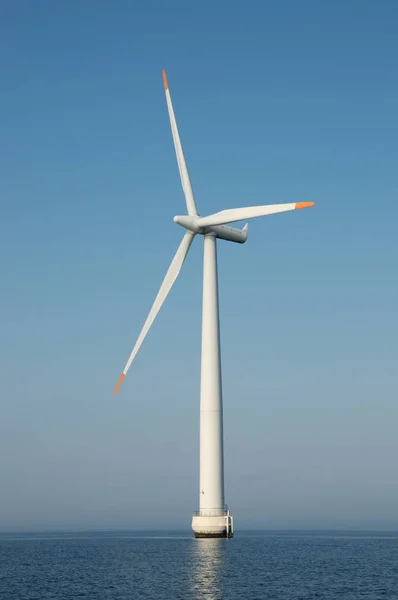 Scenic View Landscape Windmill Building — Stock Photo, Image