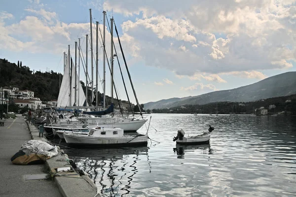 Malerischer Blick Auf Den Schönen Hafen — Stockfoto