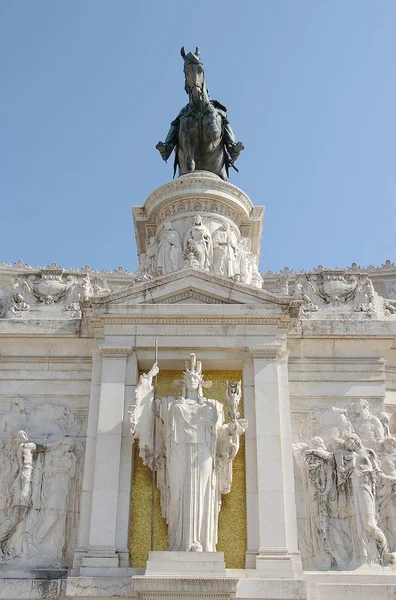 Monumento Nacional Vittorio Emanuele —  Fotos de Stock