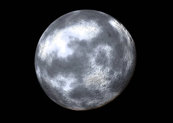 Luna Pianeta Lunare Astronomia — Foto Stock