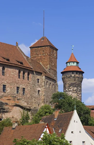 Castelo Imperial Nuremberg — Fotografia de Stock