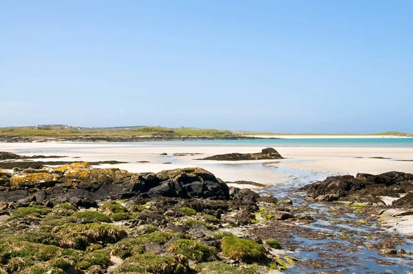 Beautiful Sandy Beach Clifden — Stockfoto