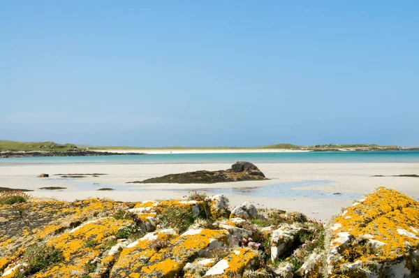 Bella Spiaggia Sabbia Clifden — Foto Stock