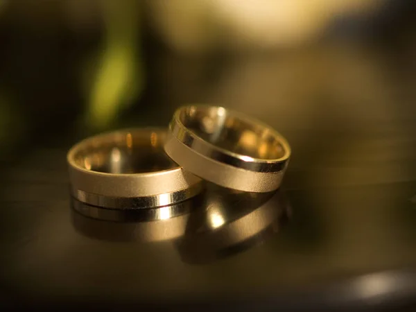 Свадебные Кольца Свадебные Украшения Обручальные Кольца — стоковое фото