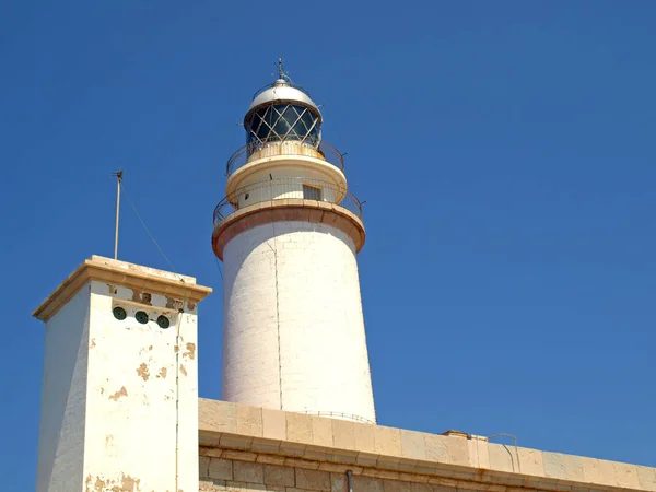 Faro Formentor Mallorca — стоковое фото