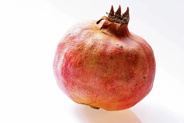 Fruta Romã Vermelha Fresca Fruta Verão — Fotografia de Stock