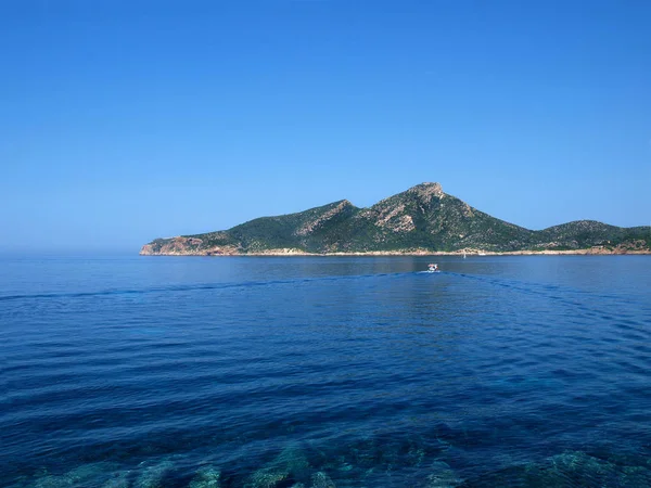 Questa Isola Dragonera Trova Nel Sud Ovest Prima Della Mallorca — Foto Stock