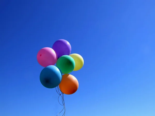 Fondo Colorido Para Tarjetas Felicitaciones Cumpleaños — Foto de Stock