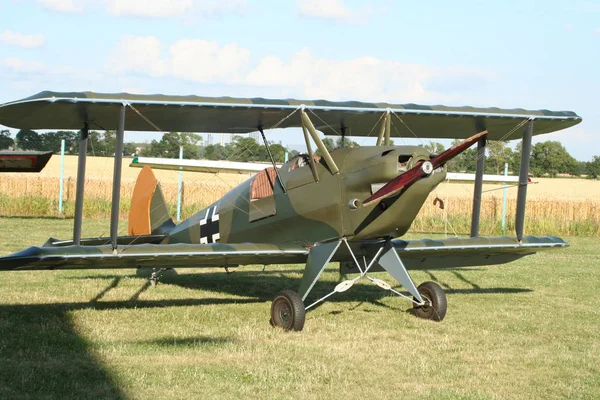 Aviões Militares Campo — Fotografia de Stock