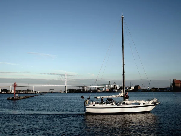 Hanseatic City Stralsund Port — Foto de Stock