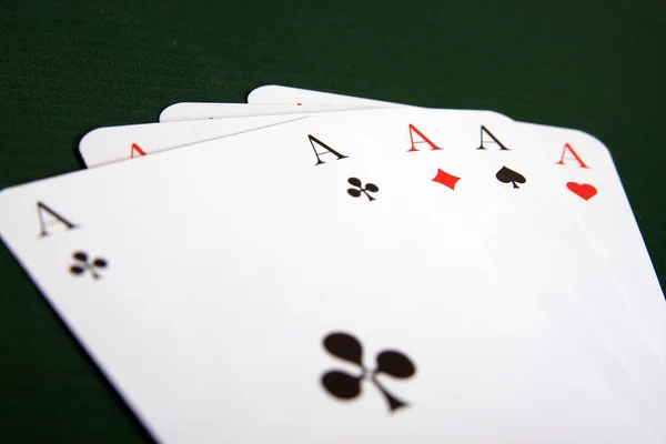 ポーカーゲーム ギャンブルカジノ — ストック写真