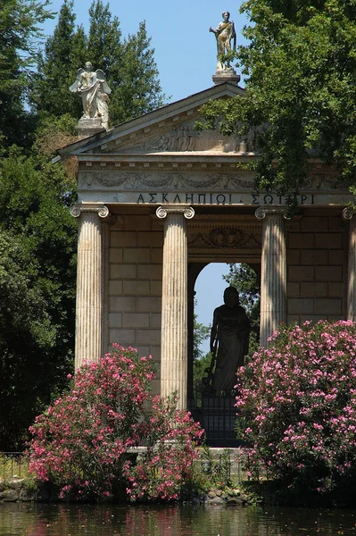 Tempio Esculapio Roma — Foto Stock