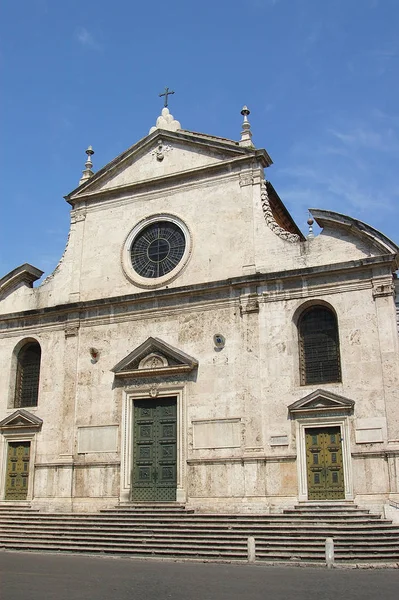 Santa Maria Del Popolo Στη Ρώμη — Φωτογραφία Αρχείου