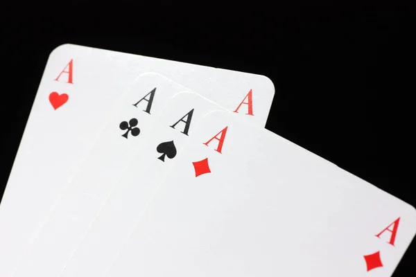 Skambil Kartları Kapatılıyor Poker Arkaplanı — Stok fotoğraf