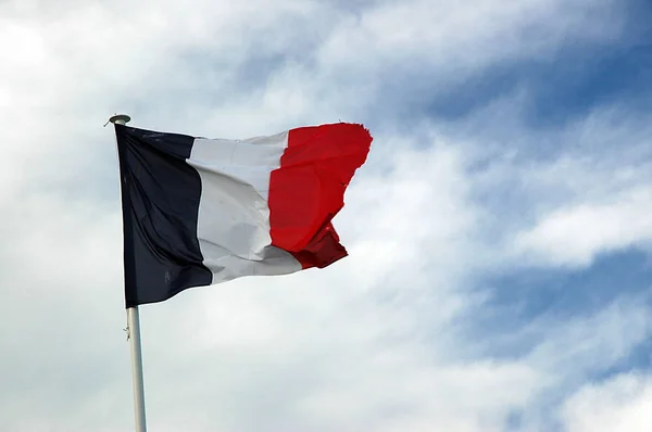 Frankreich Flagge Nationalflagge — Stockfoto