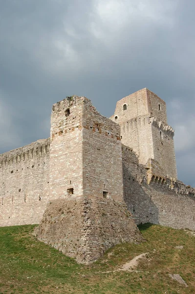 Rocca Maggiore Assisi — Fotografia de Stock