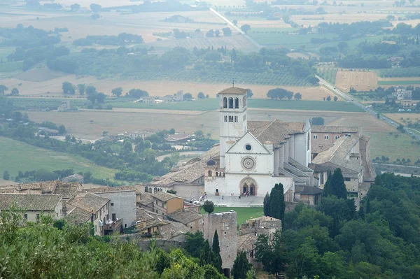 Basílica São Francisco Assisi — Fotografia de Stock