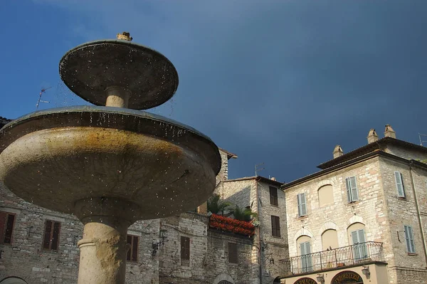 Assisi Una Città Collinare Dell Umbria Centrale — Foto Stock