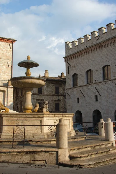 Assisi Talya Nın Umbria Bölgesinde Bir Tepe Kasabasıdır — Stok fotoğraf