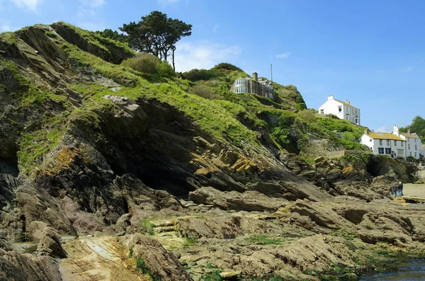 Panoramisch Uitzicht Het Landelijke Dorpslandschap — Stockfoto