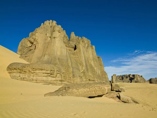 Deserto Sabbioso Paesaggio Dunistico — Foto Stock
