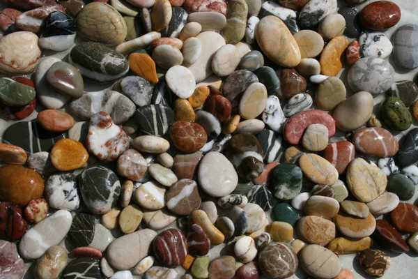 Πέτρες Πέτρες Βότσαλα Βραχώδες Χαλίκι Φόντο — Φωτογραφία Αρχείου