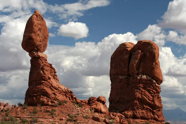 Národním Parku Arches Usa — Stock fotografie