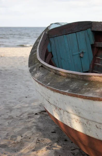 Łódź Plaży — Zdjęcie stockowe