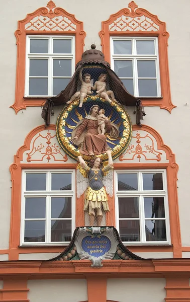 Statue Des Mannes Landshut — Stockfoto