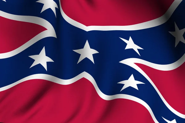 Флаг Конфедерации Национальный Флаг — стоковое фото