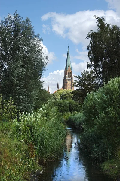 Catedral San Pedro Schleswig — Foto de Stock