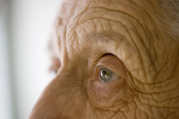 Ηλικιωμένη Γυναίκα Πορτραίτο Ηλικιωμένου — Φωτογραφία Αρχείου
