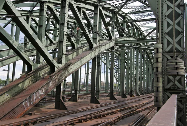 Vista Panorámica Arquitectura Estructura Del Puente — Foto de Stock