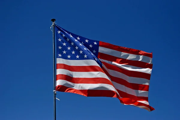 Σημαία Αμερικής Εθνική Σημαία — Φωτογραφία Αρχείου