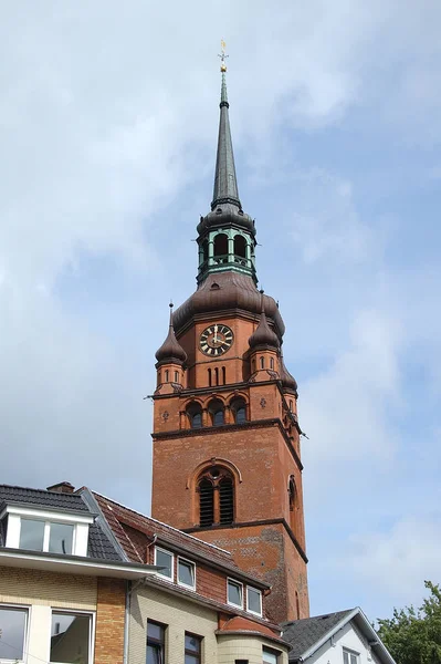 San Laurentii Chiesa Itzehoe — Foto Stock