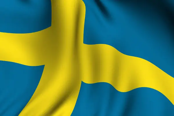 スウェーデン国旗 — ストック写真