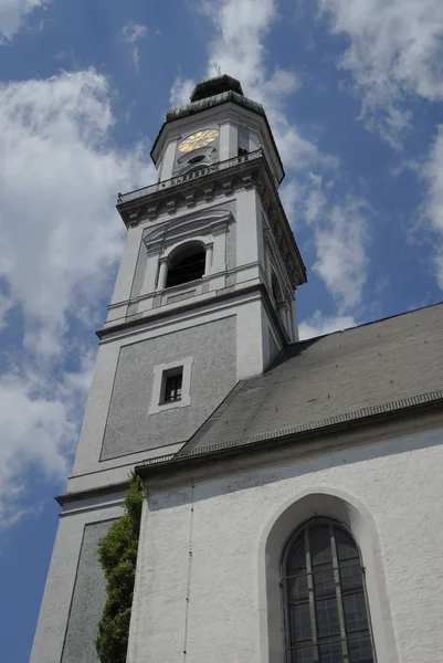 Vue Panoramique Église Détails Architecture — Photo