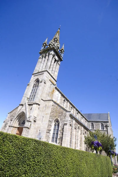 Vue Panoramique Vieille Église — Photo