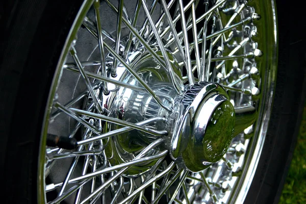 Detail Bicycle Wheel — Stock Photo, Image
