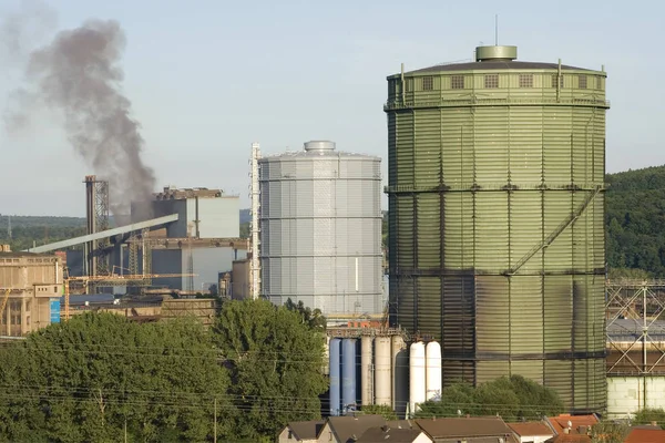 Industriële Installatie Fabriek — Stockfoto