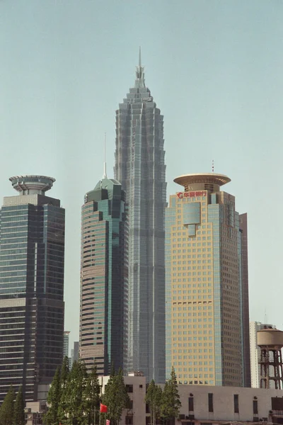 Vue Panoramique Sur Majestueuse Ville Urbaine — Photo