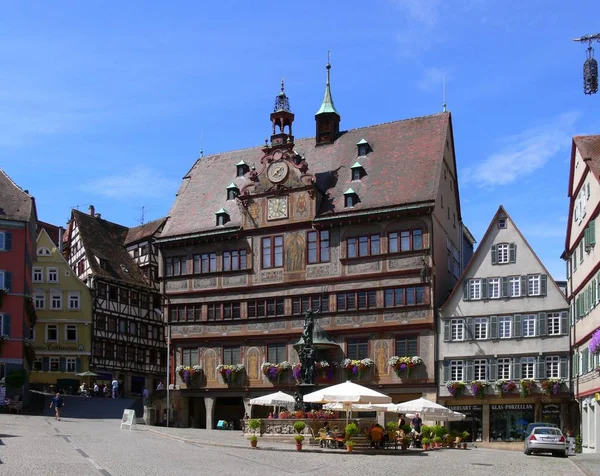 Stadt Den Rathaussturm — Stockfoto