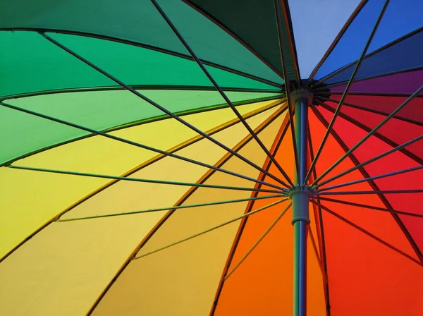 Farbiger Regenbogen Durch Reflexion — Stockfoto