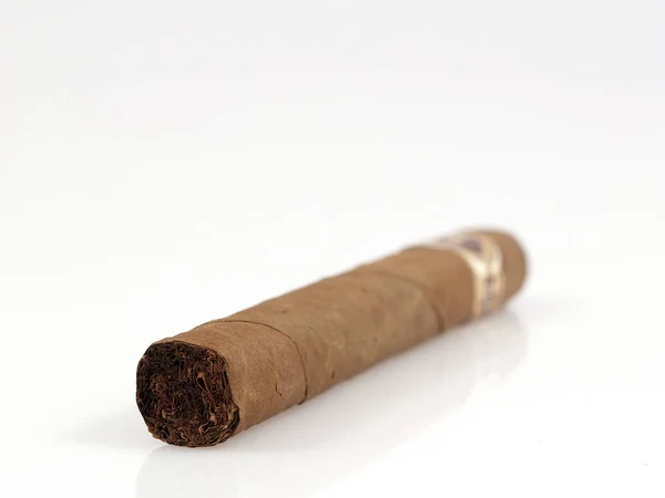 Cigarro Material Tipicamente Tabaco — Fotografia de Stock