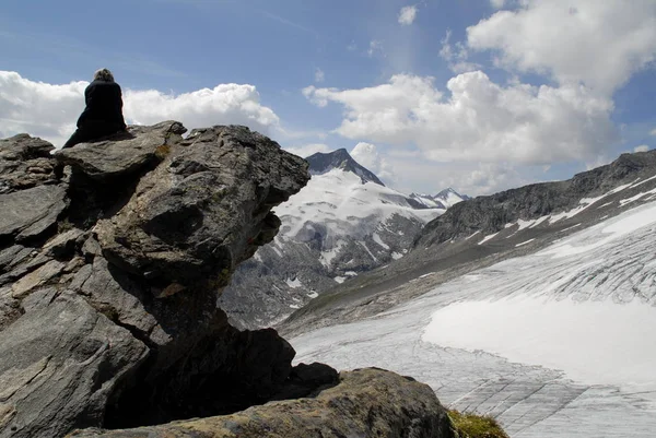 Gletser Pegunungan Beku — Stok Foto