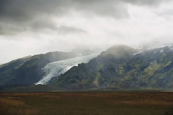 Gletscher Den Bergen Eisfrost — Stockfoto